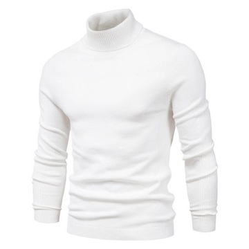 ELEGANCKI GOLF SWETER MESKI BAWEXXLNA DZIANE SWE