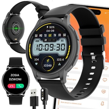 SMARTWATCH ZEGAREK SMARTBAND ROZMOWY SMART WATCH PL DAMSKI SMART WATCH PL