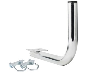 Uchwyt maszt antenowy SAT- balkonowy DOLNY - 40cm
