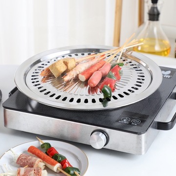 Nakładka grillowa do kuchenki turystycznej GRILL 30 cm Stal Nierdzewna