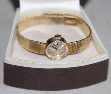 omega złoty zegarek złoto 585 bransoletka apart