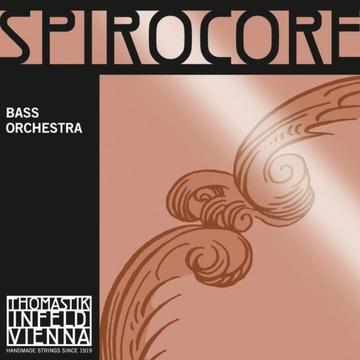 Struny kontrabasowe Thomastik SPIROCORE 4/4 - ork.