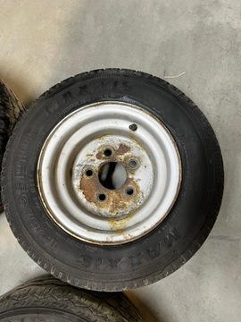 КОЛЕСА ПРИЦЕПНЫЕ ДИСКИ ЛЕТНИЕ ШИНЫ 195/55 R10C