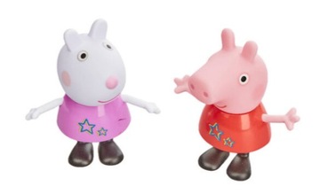 Figurki Świnka Peppa i Suzie zestaw dwóch figurek Hasbro