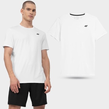 KOSZULKA MĘSKA 4F T-SHIRT SPORTOWY TERMOAKTYWNY NA SIŁOWNIĘ SS24M598