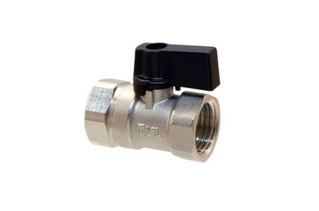 Zawór kulowy MINI 2x GW 1/2'' JAKOŚĆ 20bar