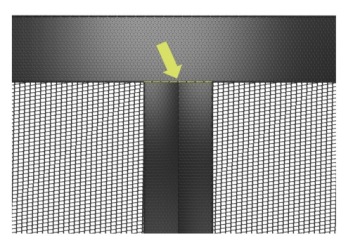 Nematek Магнитная москитная сетка для дверей 90х200см без сверления