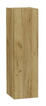 SZAFKA PIONOWA SŁUPEK PÓŁKA LOFTOWA WISZĄCA KOMODA 105 Dąb Craft