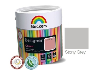 Farba Beckers Designer Colour STONY GREY 5 L