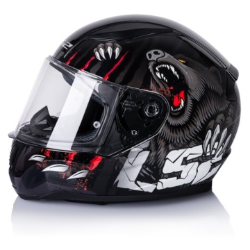 LS2 INTEGRAL MOTORBIKE HELMET ECE 22.06 FF353 RAPID II CLAW BLACK S