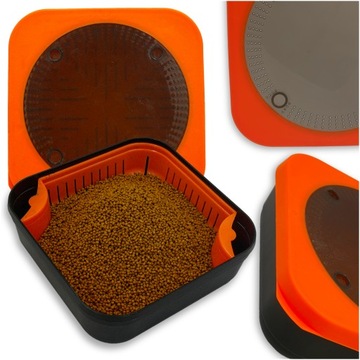 PUDEŁKO DO NAMACZANIA PELLETU 17X17X6 CM POJEMNIK NA PRZYNĘTY 2W1