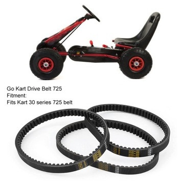 Приводной ремень 725 Go Kart, 3 шт., подходит