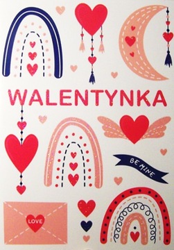 Piękna Kartka Walentynka wzór 5