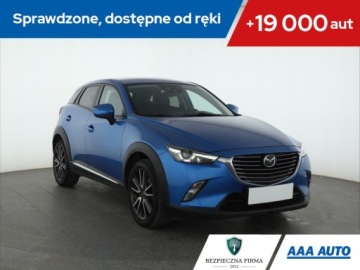 Mazda CX-3 Crossover 2.0 SKY-G 120KM 2016 Mazda CX-3 2.0 Skyactiv-G, Salon Polska, Automat