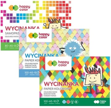 Самоклеящийся блок для вырезок А5, 8 листов.