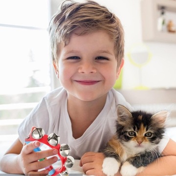 V3 ПОГРЕМКА ДЕРЕВЯННАЯ ЯНИЧАР КОЛОКОЛЬЧИКИ ТАМБУРИНО ДЛЯ ДЕТЕЙ МИКС