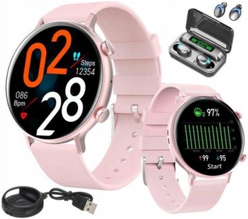 Smartwatch Rubicon ROZMOWY SMS TRENING PL MENU SMS