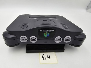 КОНСОЛЬ NINTENDO 64, ЕВРОПЕЙСКАЯ ВЕРСИЯ, ЧЕРНАЯ