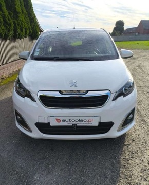 Peugeot 108 1.2 VTi 82KM 2016 Peugeot 108 PureTech 82 Allure 1.2 Benzyna 82KM, zdjęcie 7