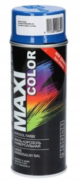 MAXI COLOR ЛАКОВАЯ КРАСКА-СПРЕЙ 400мл СИНИЙ RAL5010