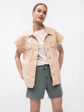 Джинсовый жилет оверсайз / NA-KD / 34/XS