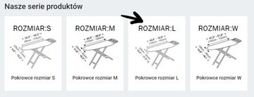 Чехол на гладильную доску 127х43 130х40 130х45 143х40см PREMIUM Q