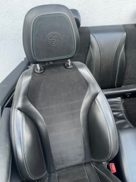 СИДЕНЬЯ ALFA ROMEO GIULIA QV БОКОВИНЫ СИДЕНИЙ КОЖАНЫЙ КАРБОН QUADRIFOGLIO