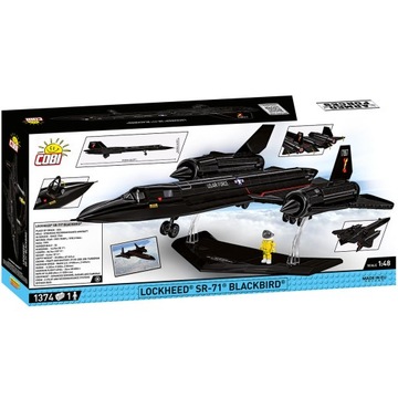 БЛОКИ COBI-5891 САМОЛЕТ ВООРУЖЕННЫХ СИЛ LOCKHEED SR-71 КЛАСС 1330.