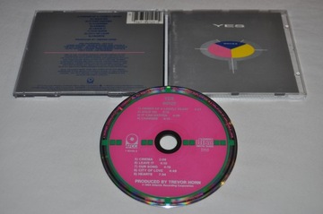 YES - 90125 1983R RARYTAS !!! TARGET !!! FIRST PRESS CD