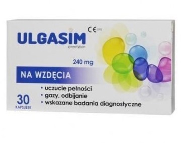 ULGASIM na wzdęcia 30 kapsułek