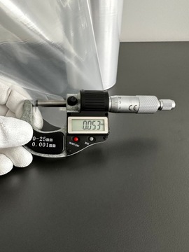 Фольга сварочная Рукав-Туннель 25см/0,05мм, 1кг ПЭ ПОЛИЭТИЛЕН