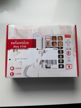 Проводной телефон SWISSVOICE Xtra 1110, ATL1418644, БЕЛЫЙ