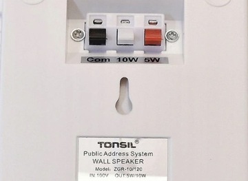 ВНУТРЕННИЙ НАСТЕННЫЙ СПИКЕР TONSIL ZGR 10/120 100В