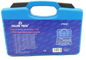 ФРЕЗЫ ДЛЯ РЕГЕНЕРАЦИИ СЕДЕЛ ИНЖЕКТОРОВ, 17 шт.