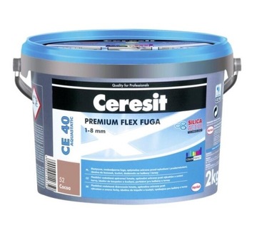 CERESIT CE40 cocoa 52 2 kg fuga wodoodporna