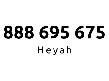 888-695-675 | Starter Heyah (69 56 75) #B