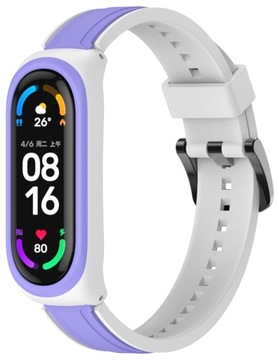 PASEK OPASKA DUO do XIAOMI MI BAND 3/4/5/6 KOLORY
