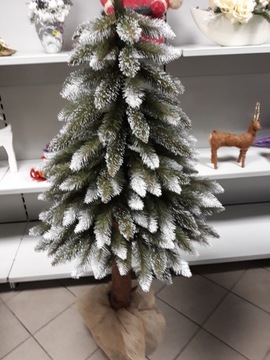 CHOINKA SZTUCZNA ŚWIERK NA PNIU 180cm HIT