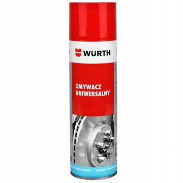 Zmywacz do tarcz hamulców WURTH odtłuszczacz 600ml