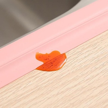 Лента уплотнительная, гибкая, самоклеящаяся, водонепроницаемая, белая.