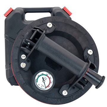 UCHWYT PRZYSSAWKA PRÓŻNIOWA Z POMPKĄ MANOMETREM