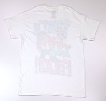 $28 Looney Tunes Zwariowane melodie Koszulka męska T-shirt r. M Bugs biała