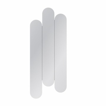 Lustro owalne 3 sztuki -130x60 cm - promocja!