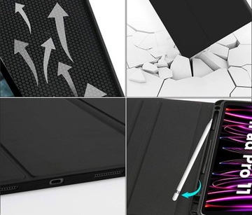 КЛАВИАТУРА С УМНЫМ ЧЕХОЛОМ-КАРАНДАШОМ для Apple iPad PRO 11 2022 4-го поколения A2761 A2435