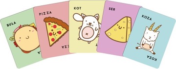 НАСТОЛЬНАЯ ИГРА: Булочка, Пицца, Кот, Сыр, Коза