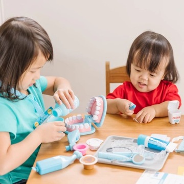 ДАНТИСТ НАБОР ЗУБОВ УЛЫБКА ДОКТОРА MELISSAANDDOUG ДЕТСКАЯ ИГРУШКА ДОКТОР