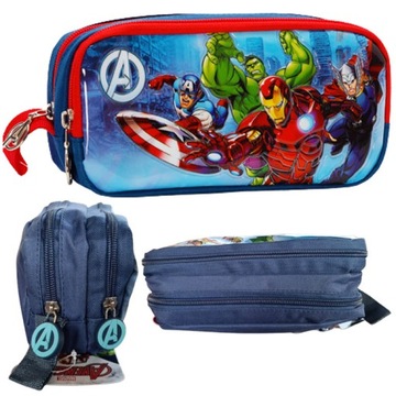 PIÓRNIK szkolny IRON MAN do szkoły AVENGERS HULK dla chłopca dzieci dziecka