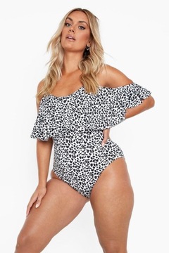 BOOHOO PLUS STRÓJ KĄPIELOWY PRINT A9D XXH__52