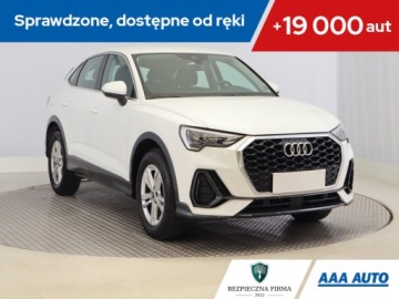 Audi Q3 II SUV 1.5 35 TFSI 150KM 2021 Audi Q3 Sportback 35 TFSI, Salon Polska
