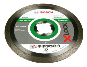 BOSCH DIAMOND DISC 125 мм X-LOCK керамогранит, керамика